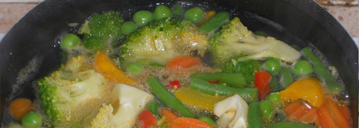 verduras cozidas