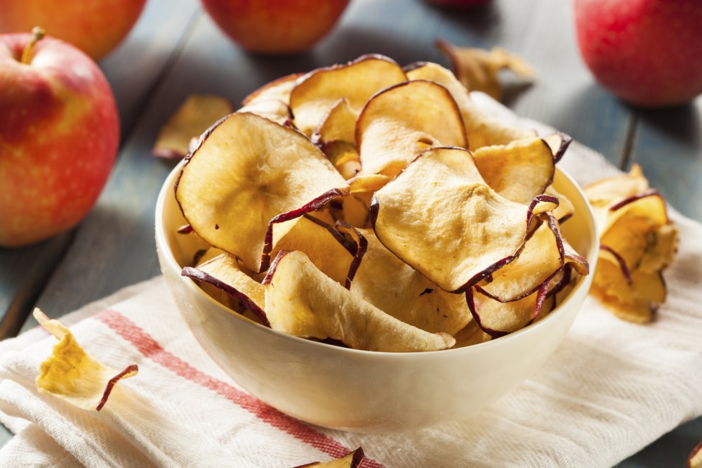 chips de batata doce