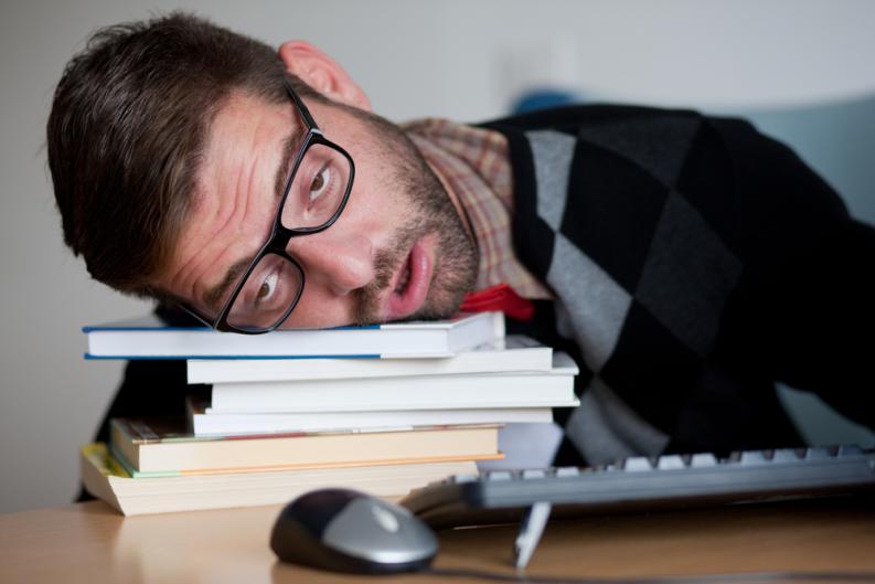 cansado de estudar